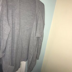 Longline pocket cardigan